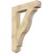 Ekena Millwork Funston Craftsman Rough Sawn Bracket, Douglas Fir, 6"W x 34"D x 46"H BKT06X34X46FST04RDF - alternate 1